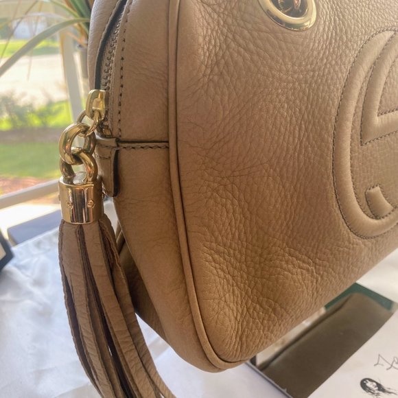 Gucci Soho Neude Leather Shoulder Bag - Picture 3 of 16